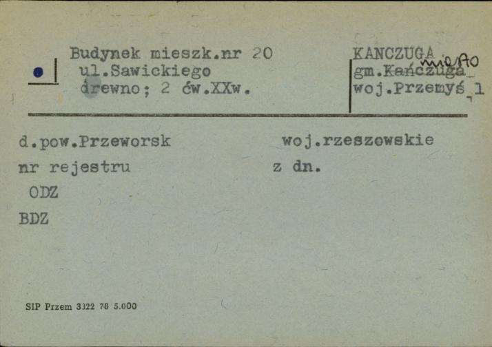 budynek mieszkalny, skan 1