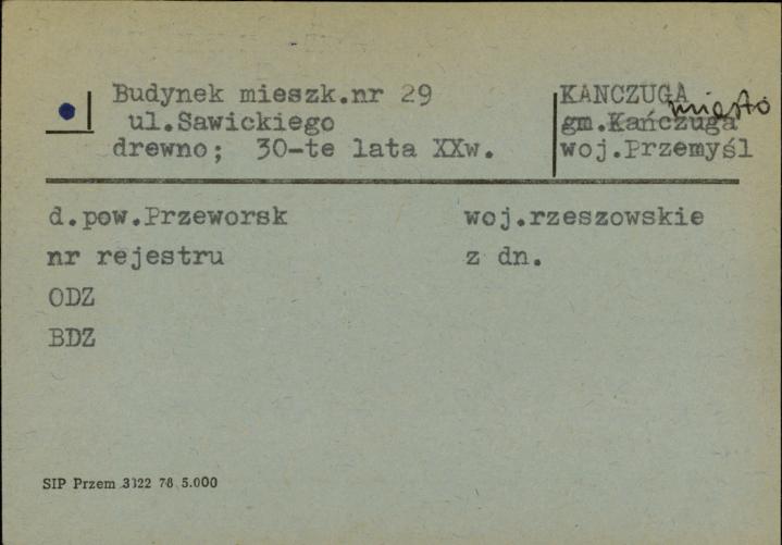 budynek mieszkalny, skan 1