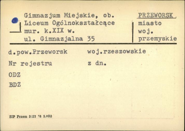 gimnazjum miejskie, ob. liceum ogólnokształczące, skan 1