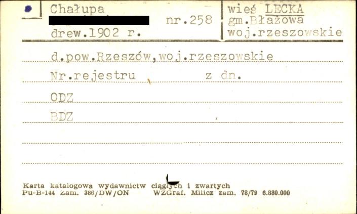 chałupa, skan 1