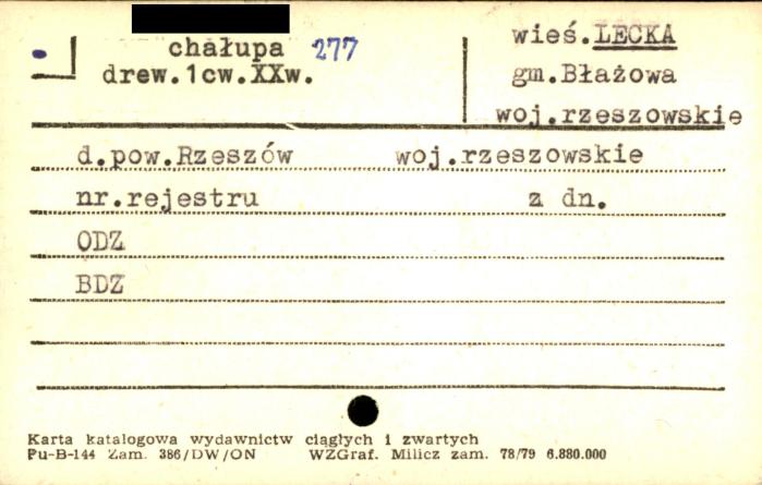 chałupa, skan 1