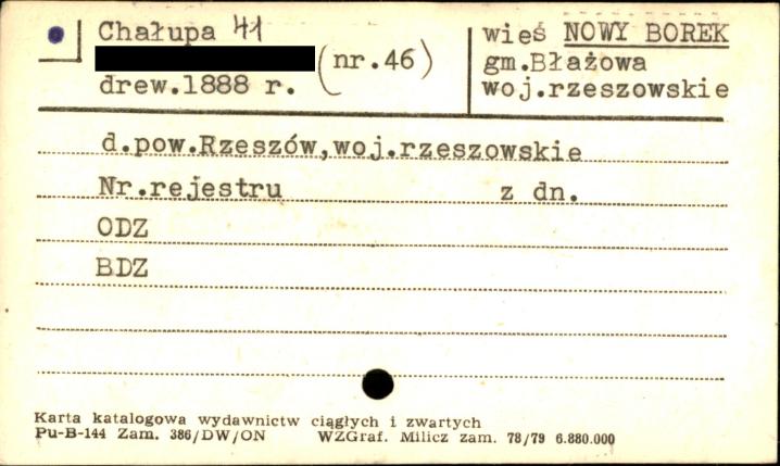 chałupa, skan 2