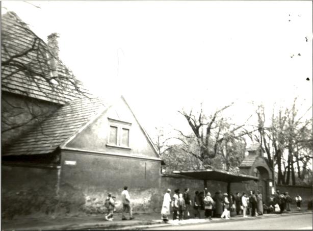 ogrodzenie z bramką w zesp. klasz. Reformatów, skan 5