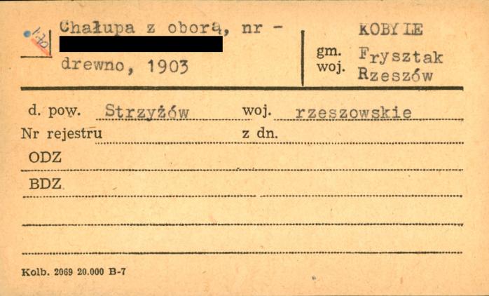 chałupa z oborą, skan 1