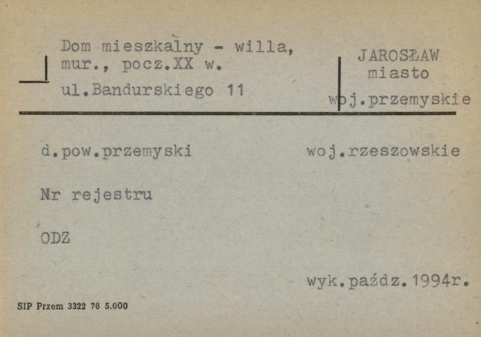 dom mieszkalny - willa, skan 1
