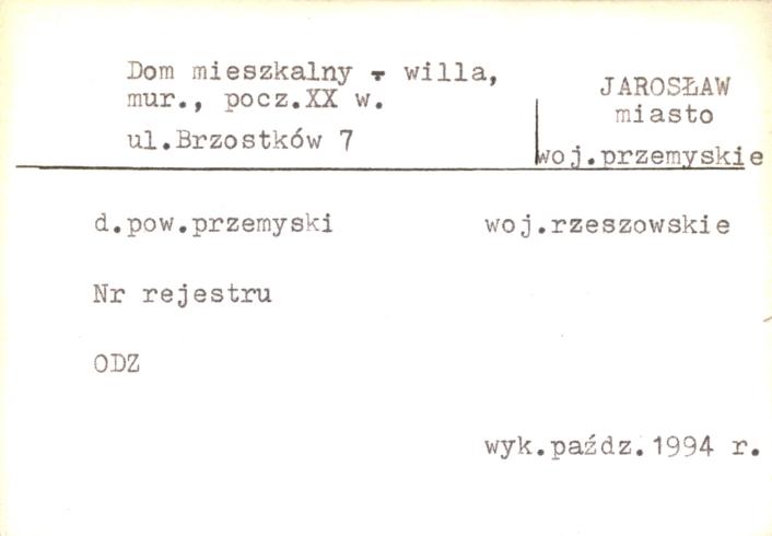dom mieszkalny - willa, skan 1