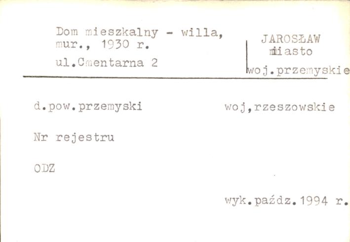 dom mieszkalny - willa, skan 1