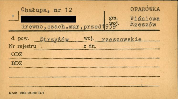 chałupa, skan 1