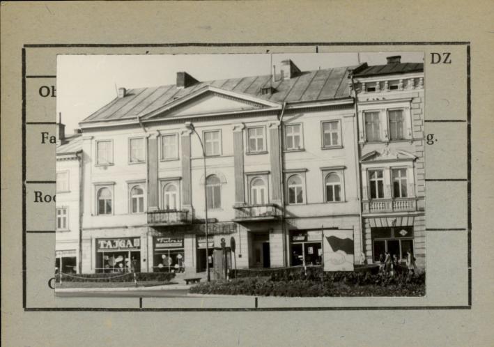 budynek d. poczty, ob. sklepy i mieszk., skan 2