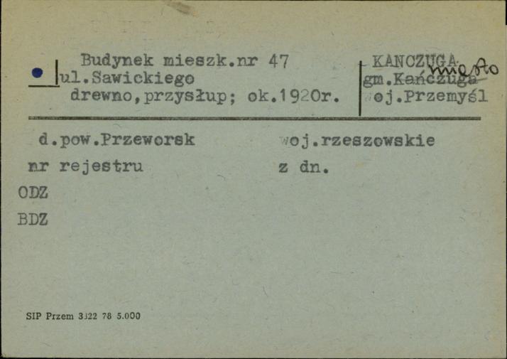 budynek mieszkalny, skan 1