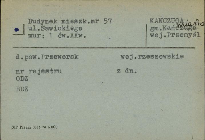 budynek mieszkalny, skan 1