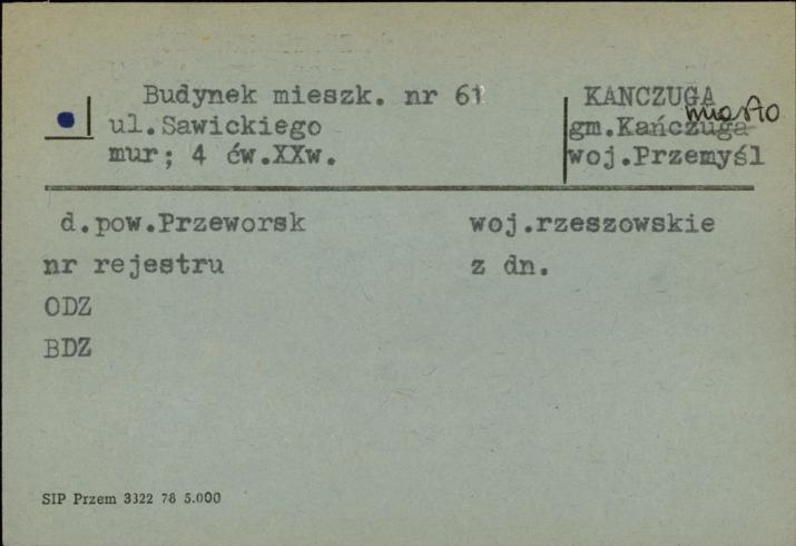 budynek mieszkalny, skan 1