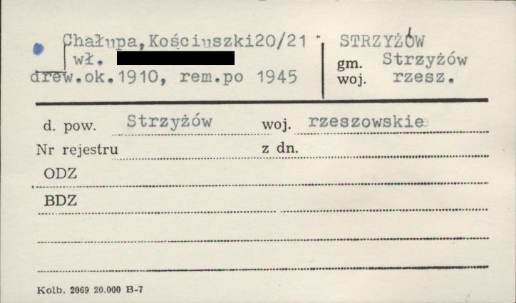chałupa, skan 1