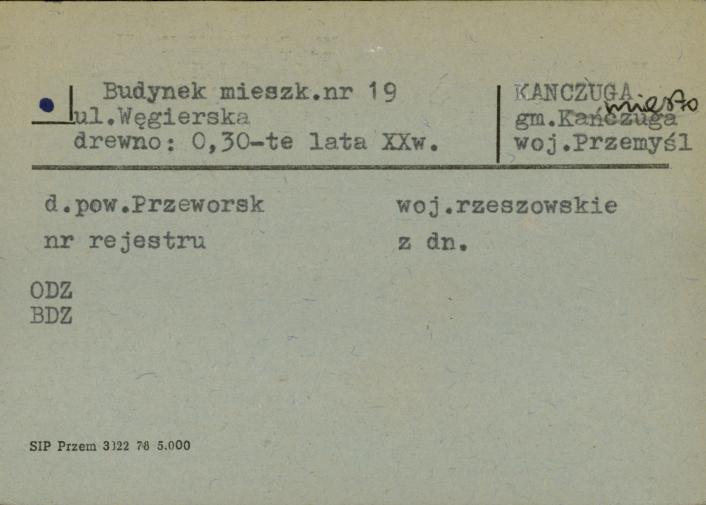 budynek mieszkalny, skan 1