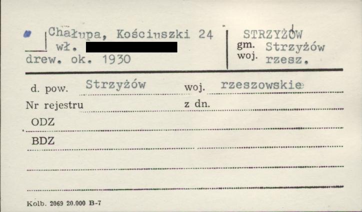 chałupa, skan 1