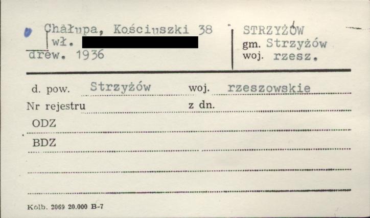 chałupa, skan 1