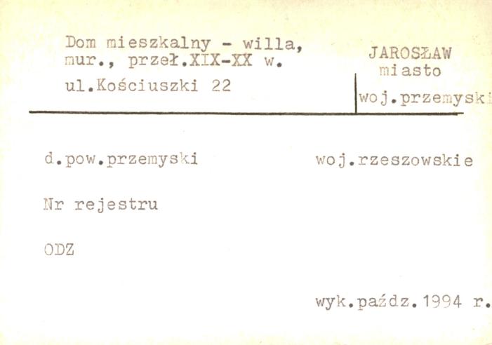 dom mieszkalny - willa, skan 1