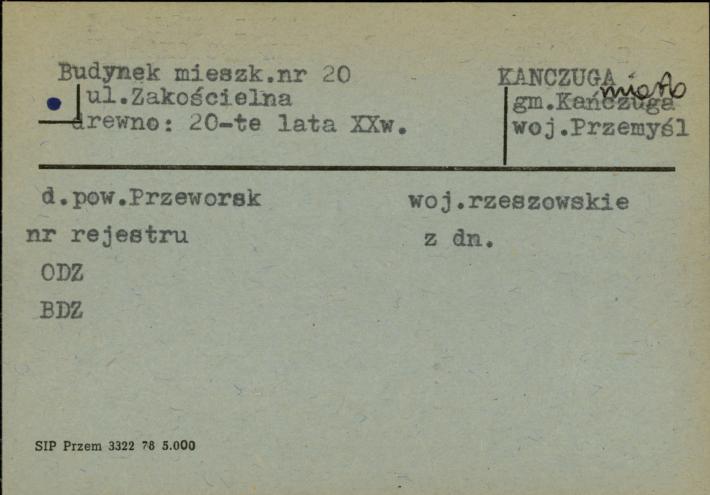 budynek mieszkalny, skan 1