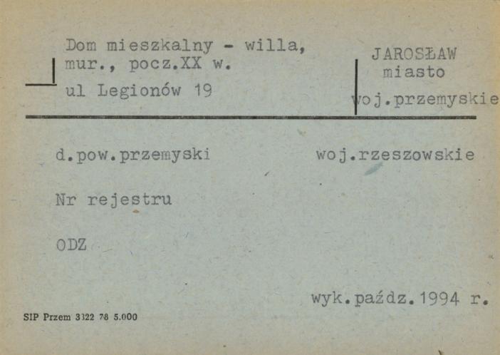 dom mieszkalny - willa, skan 1