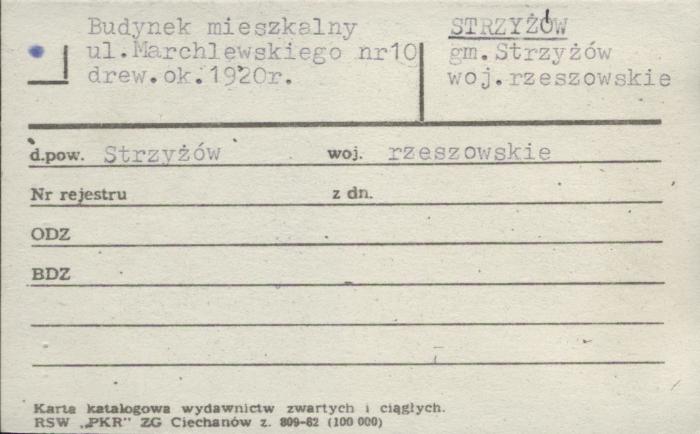 budynek mieszkalny, skan 1