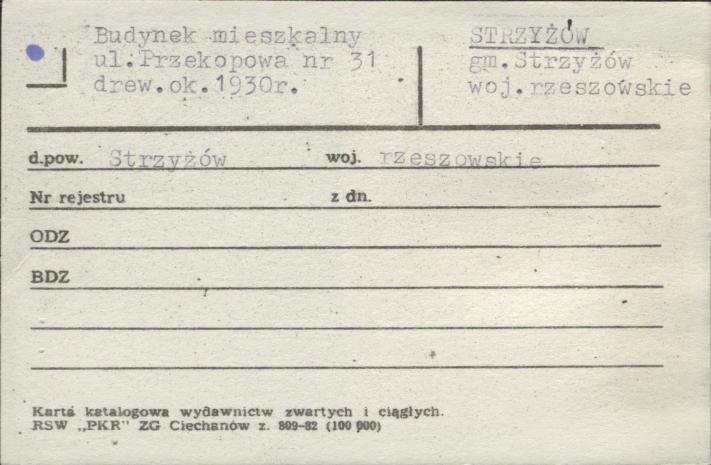 budynek mieszkalny, skan 1