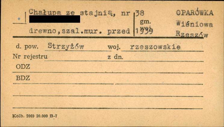 chałupa ze stajnią, skan 1