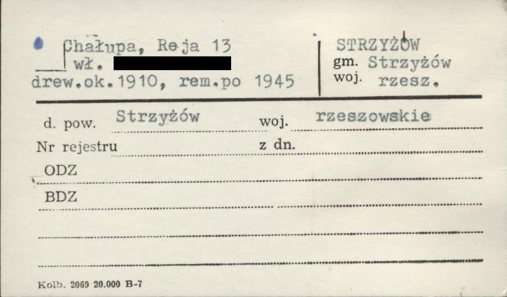 chałupa, skan 1