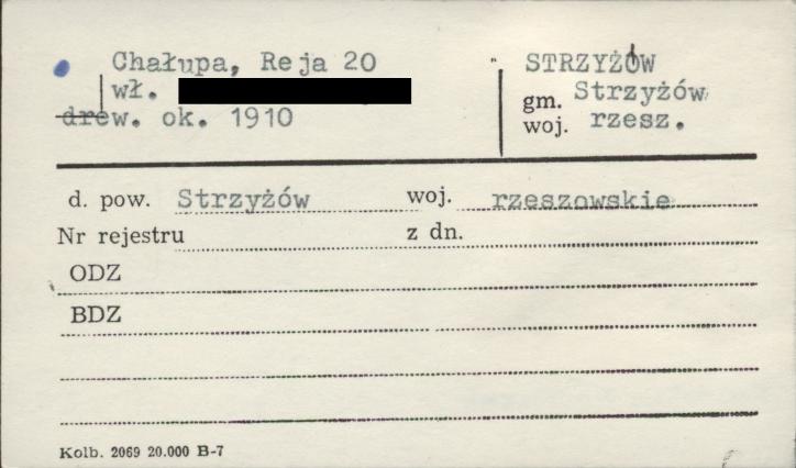 chałupa, skan 1