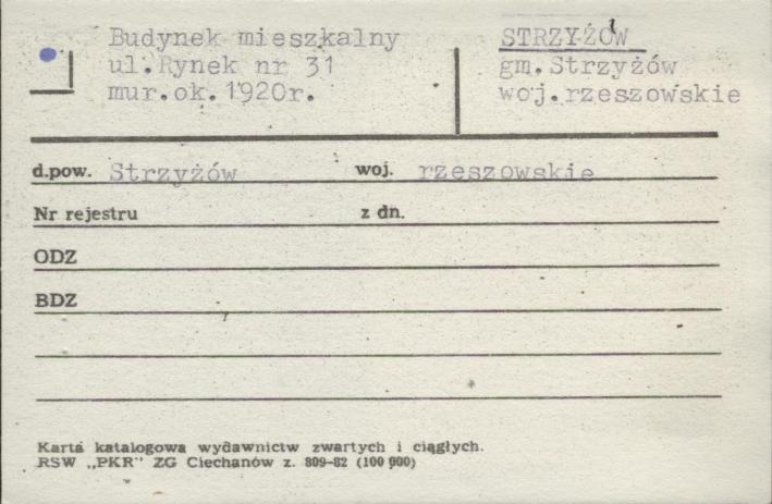 budynek mieszkalny, skan 1