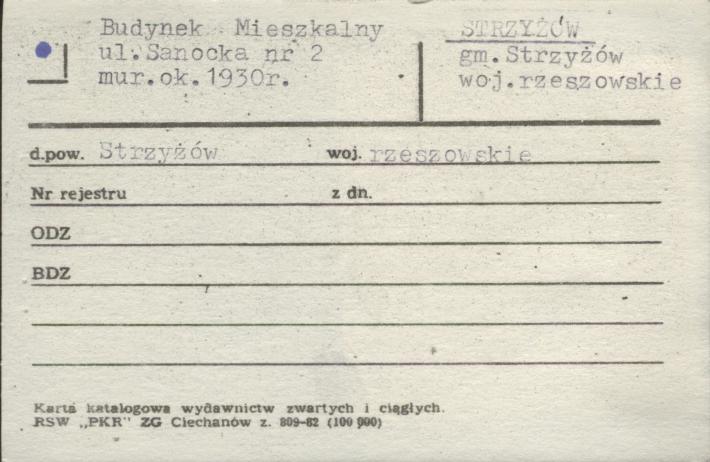 budynek mieszkalny, skan 1