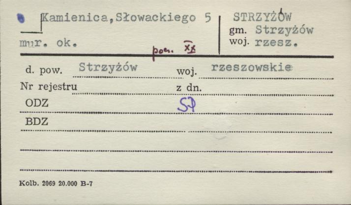 kamienica, skan 1