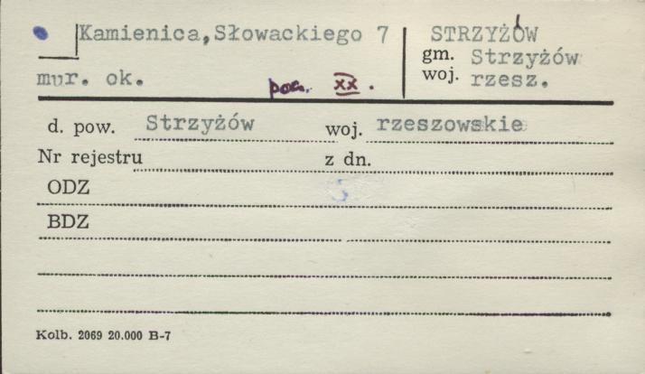 kamienica, skan 1