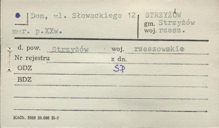 kamienica, skan 1
