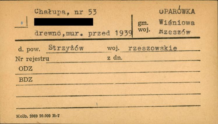chałupa, skan 1