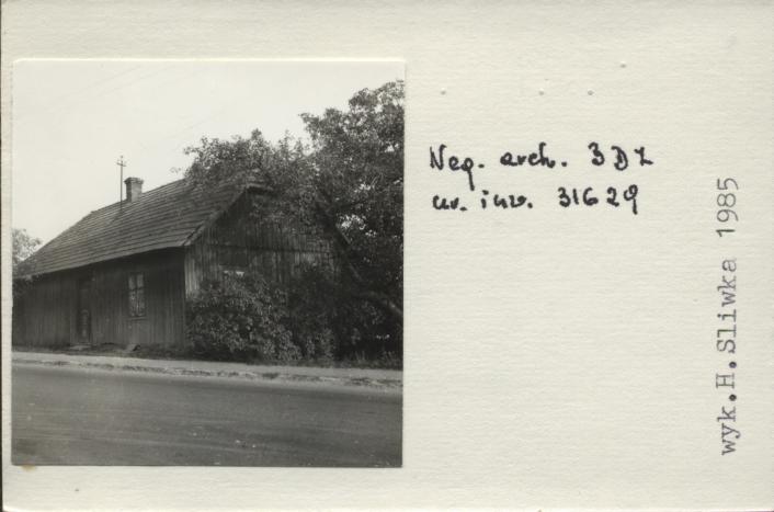 dom ogrodnika, budynek mieszkalny, skan 2