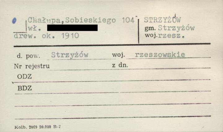 chałupa, skan 1