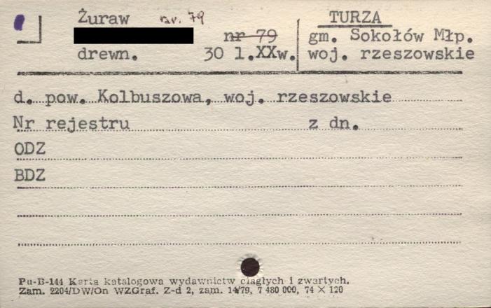 żuraw studzienny, skan 1