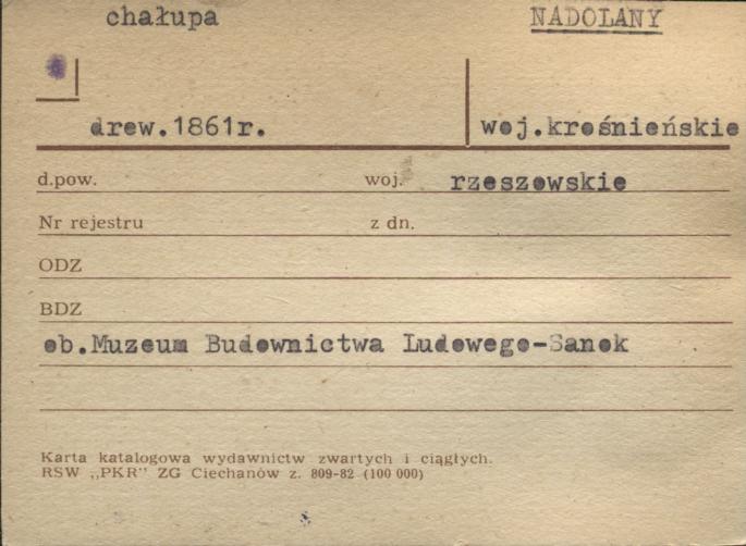 chałupa, skan 1