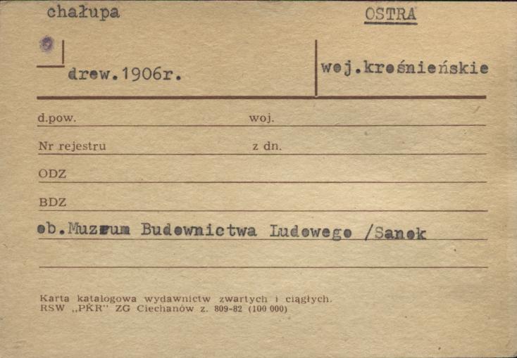 chałupa, skan 1