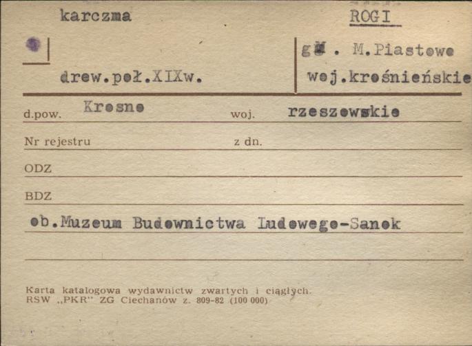 karczma, skan 1