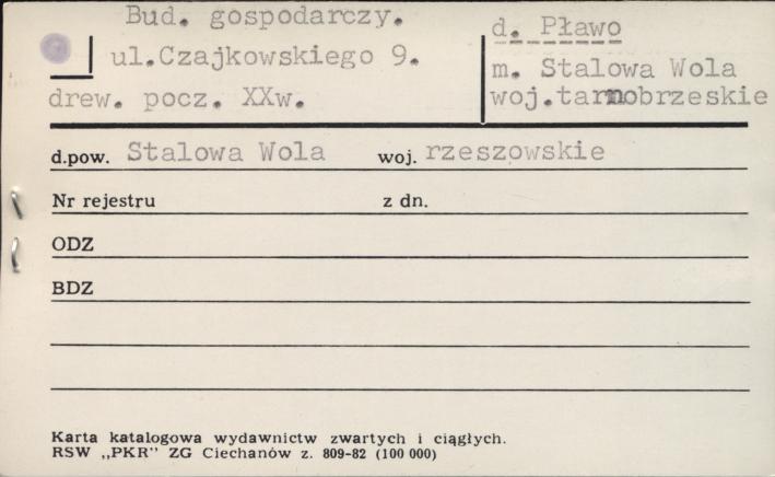 budynek gospodarczy, skan 1