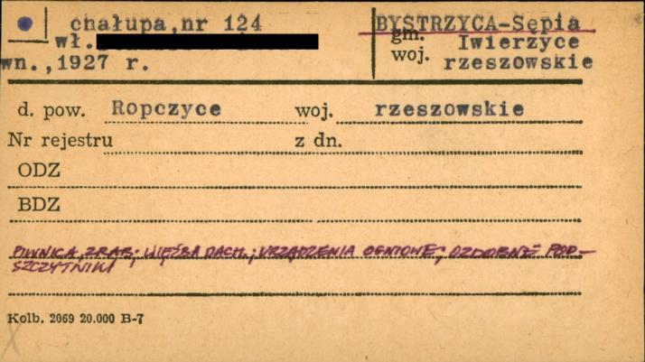 chałupa, skan 1