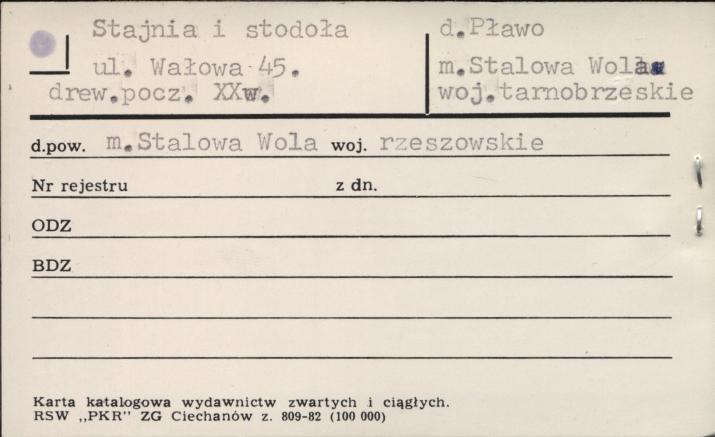 stajnia i stodoła, skan 1