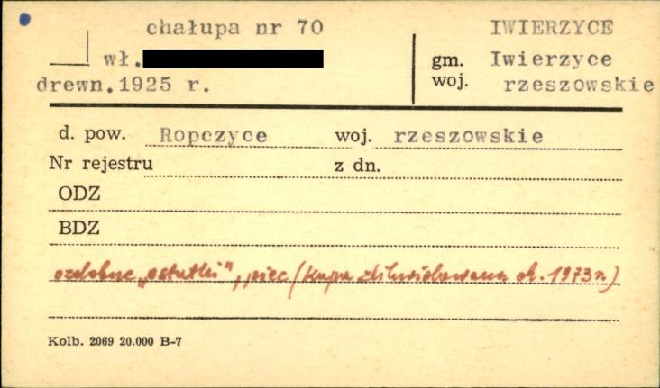chałupa, skan 1