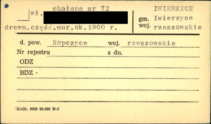 chałupa, skan 1