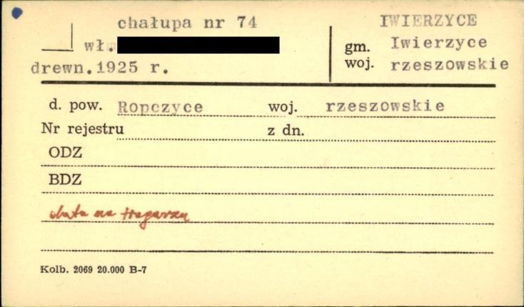 chałupa, skan 1