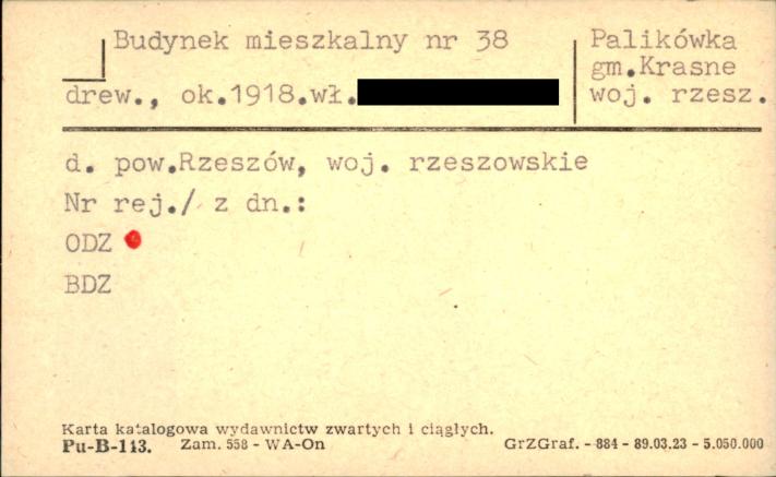 budynek mieszkalny, skan 1