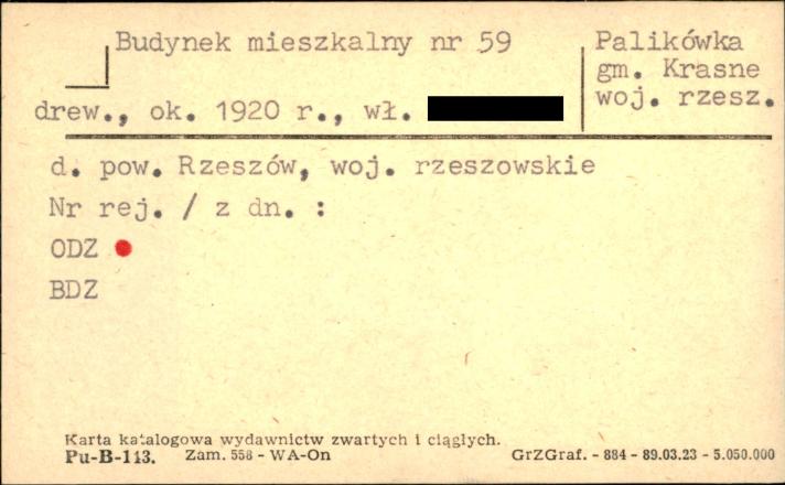 budynek mieszkalny, skan 1