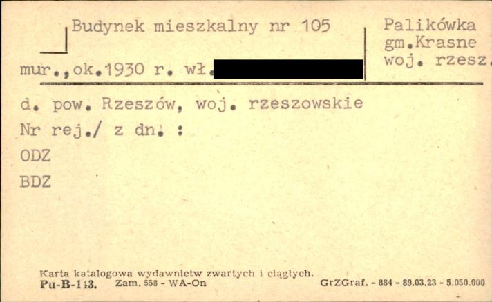 budynek mieszkalny, skan 1