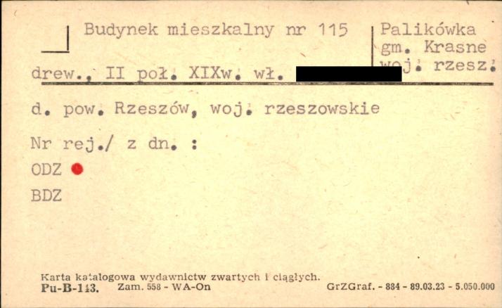 budynek mieszkalny, skan 1